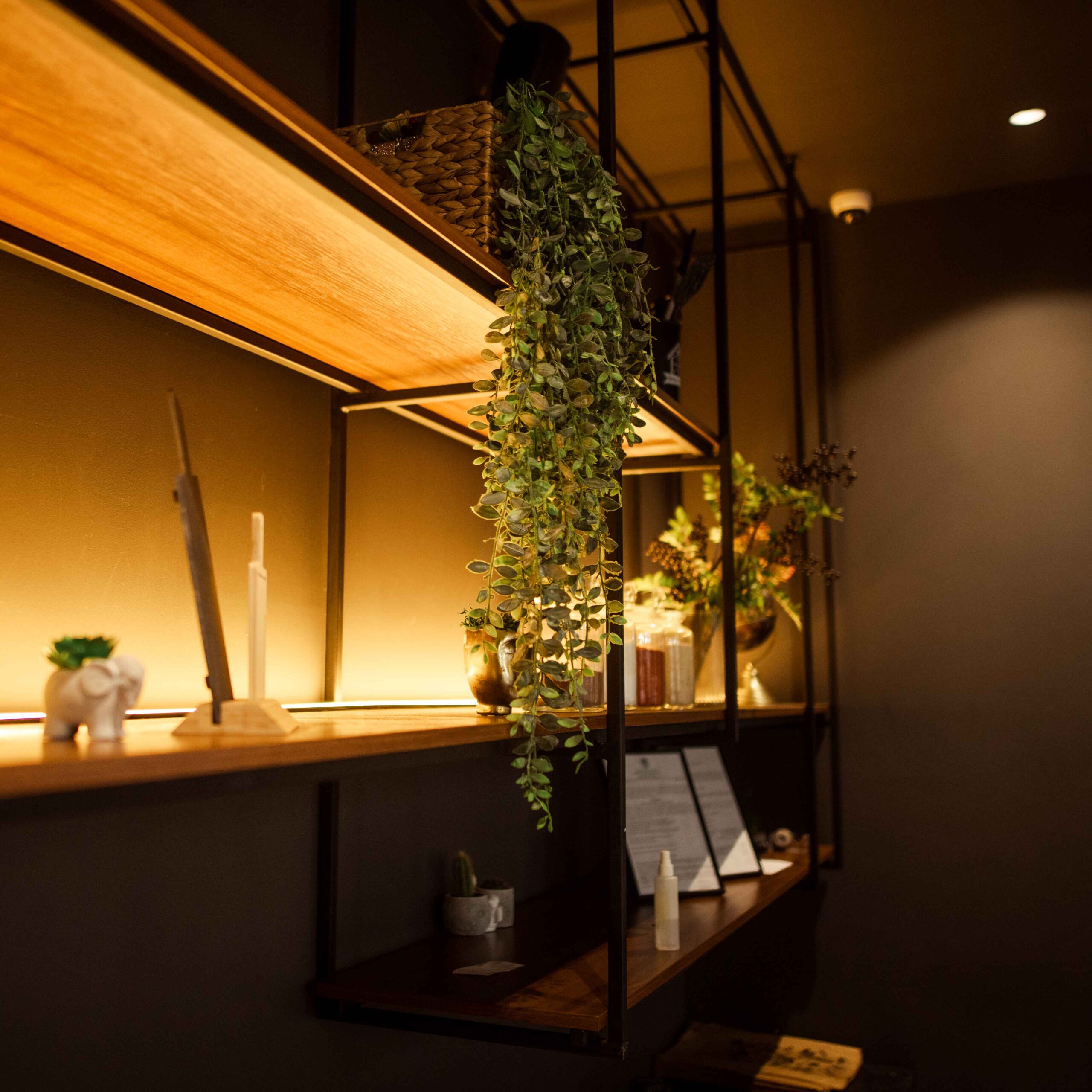 Industrial-style interior design