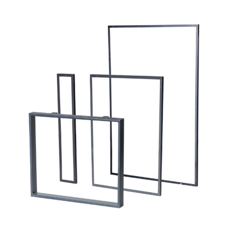 Metal profiles for furniture