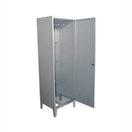 Ski storage cabinet
